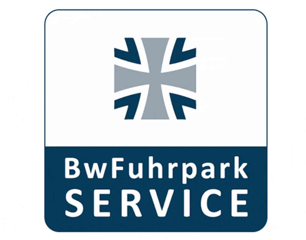 Logo Bundeswehr Fuhrparkservice Kunde bei Mammut Deutschland