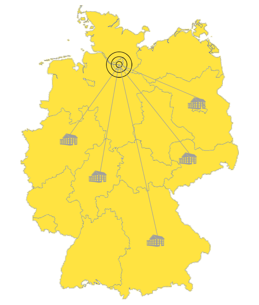Aktenvernichtung an mehreren Standorten mit MAMMUT Deutschland